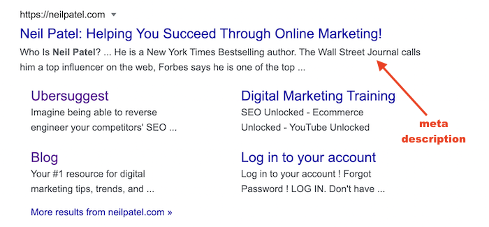 improve seo with meta tags & descrptions